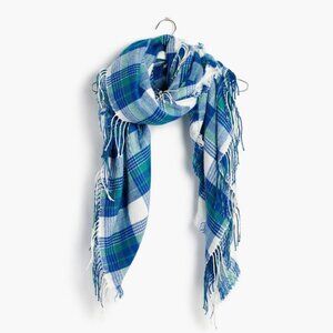Madewell - women’s Cozy Weave square scarf Flannel NWT!